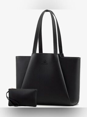 NWT - LOVEVOOK Laptop Tote for Women - 15.6 Inch Faux Leather handbag